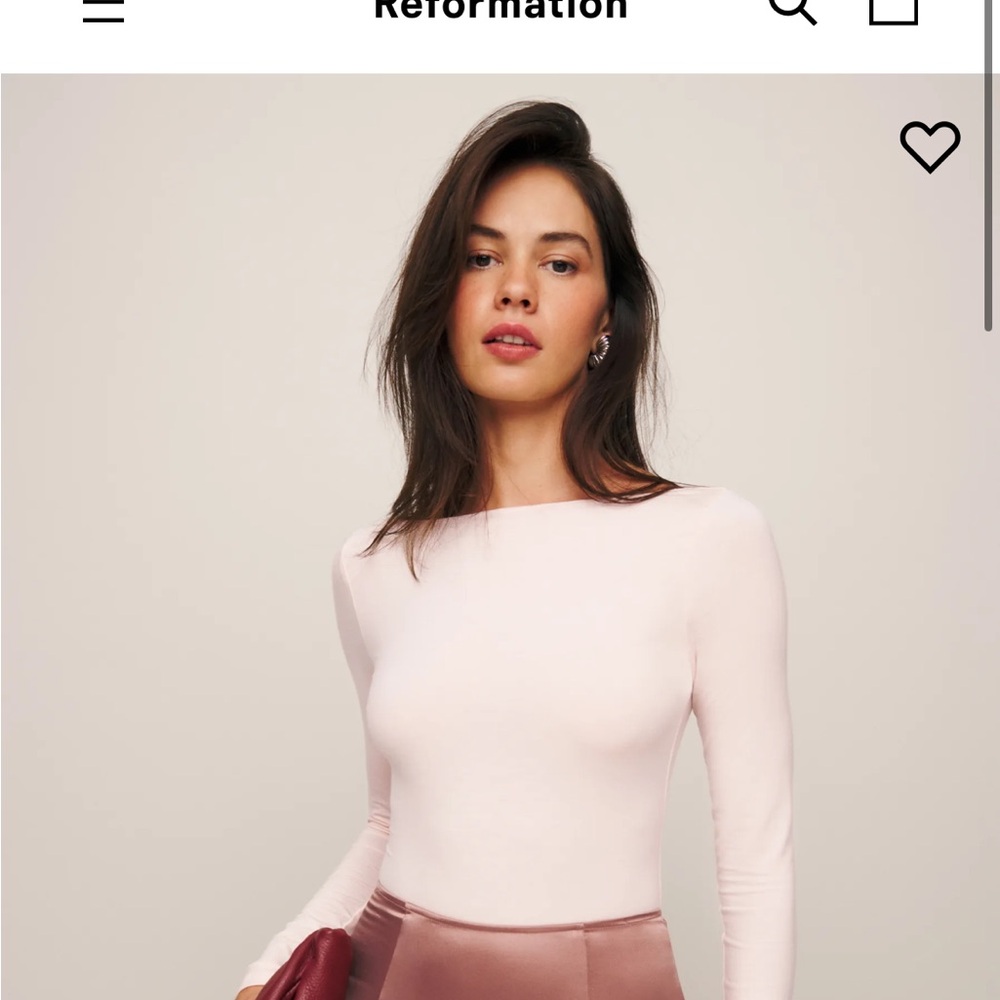 Reformation Winnie Knit Bodysuit